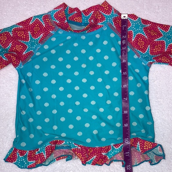 LL Bean long sleeve rashguard and bikini size 12/18m - Picture 3 of 9